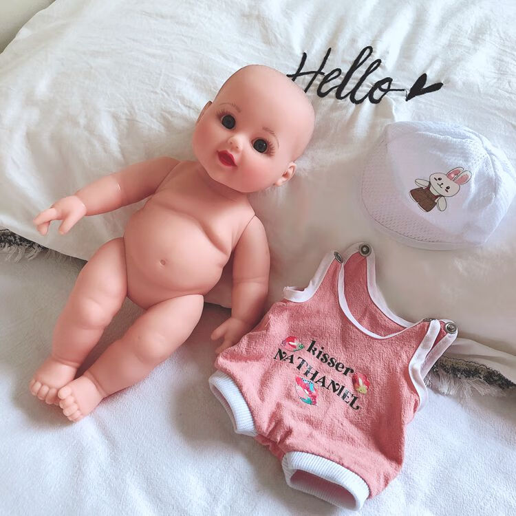 小孩子全胶娃娃会说话的仿真娃娃全软胶婴儿假洋娃娃硅胶女孩小宝宝