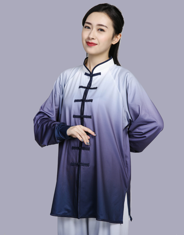 武极堂太极服中国风女新款飘逸夏季健身气功八段锦练功衣服男太极拳