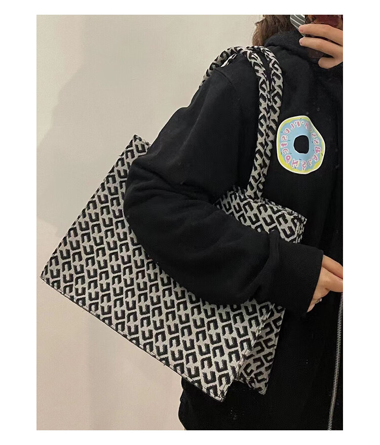 2022新款zara女包zara女包帆布包包2022款款大容量学生上课通勤包托特