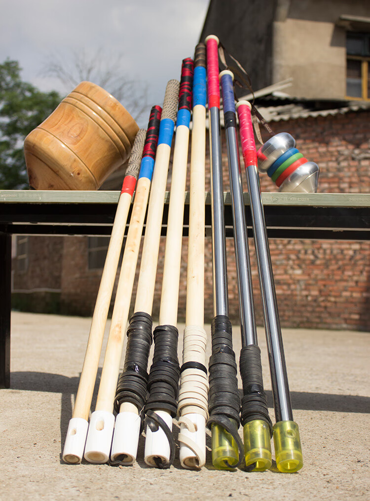 大陀螺鞭杆鞭绳白蜡木304不锈钢鞭子儿童成人中老年健身抽打冰猴