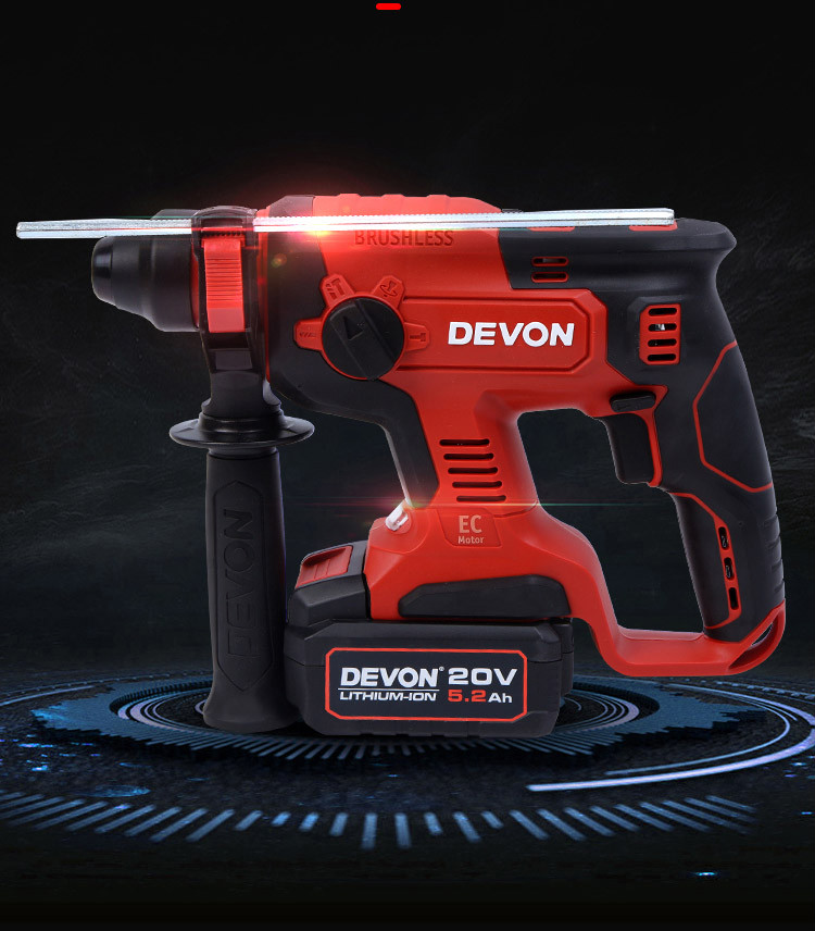 5401锂电无刷电锤电镐两用充电式冲击钻多功能大功率电动工具 5401无