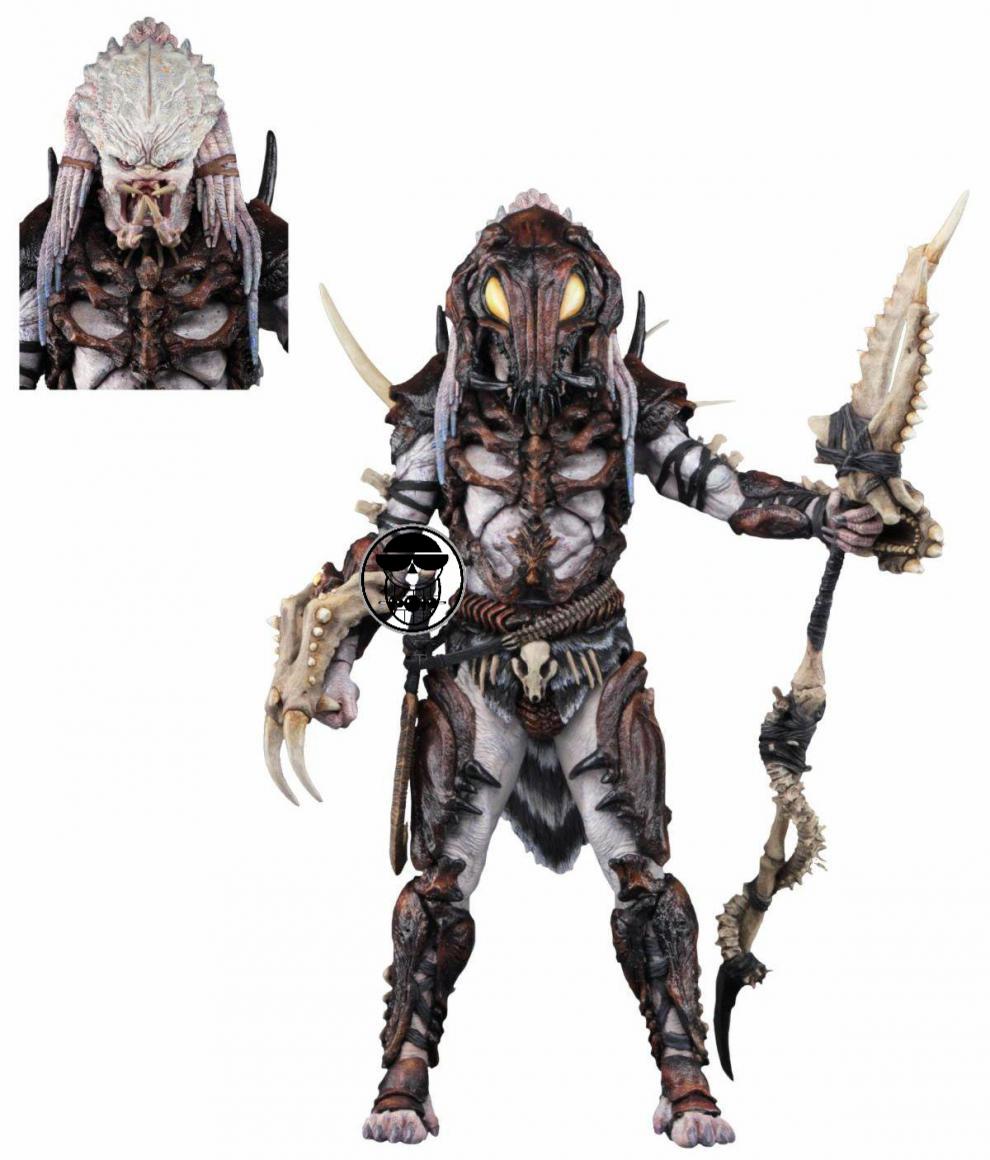 neca铁血战士阿尔法刀疤7寸可动人偶p1铁血战士