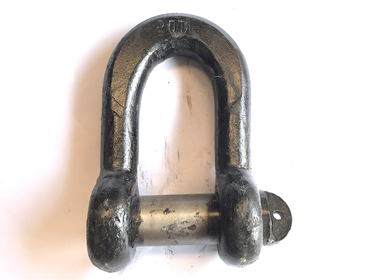 卸扣u型吊环卡扣锁扣d形卡环吊装工具连接扣20tm8m14国标卸扣m5216t