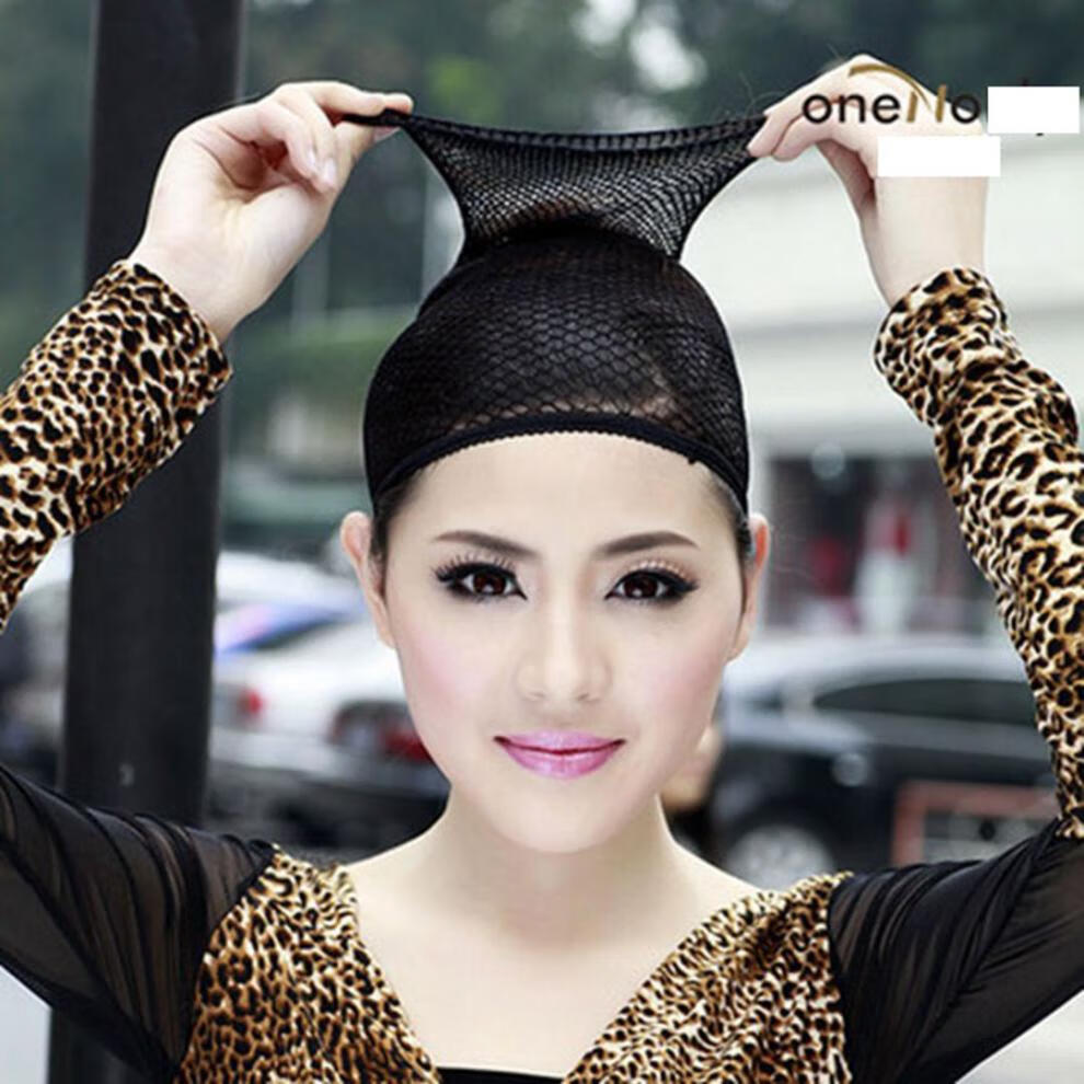 发网女网兜黑色假发固定头发戴头发打底高弹力网头套网罩盘发配件