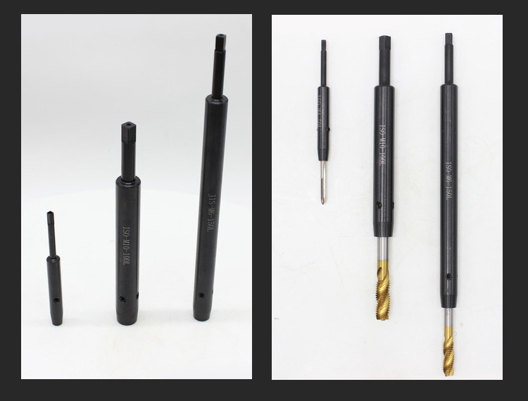 丝锥加长m3m4m5m6m8m10m12机用攻丝机夹头丝攻延长杆国标m3有效长度