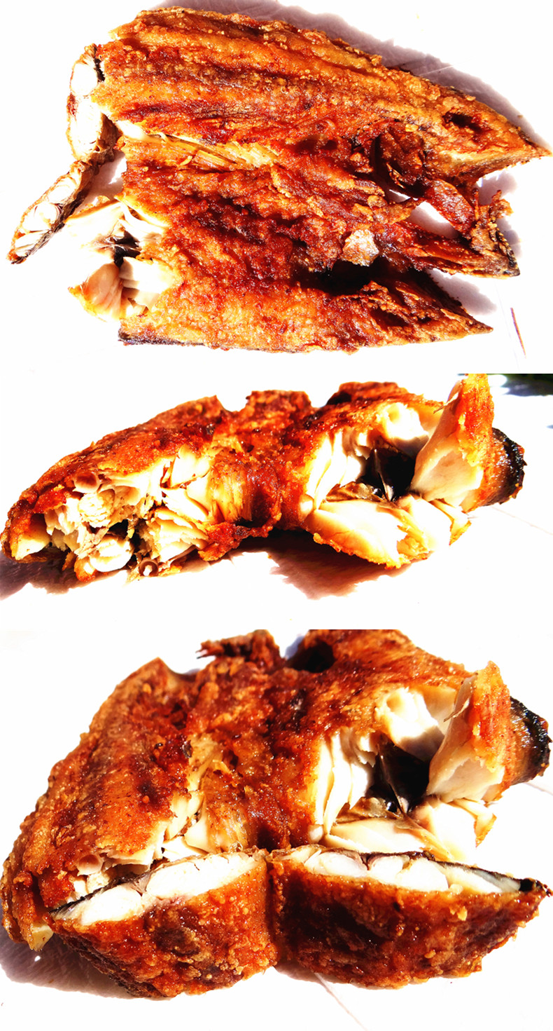 香煎鲅鱼鲅鱼圈老渔翁香煎鲅鱼烤鱼燕鲅现做真空即食海鲜风味特产d盐