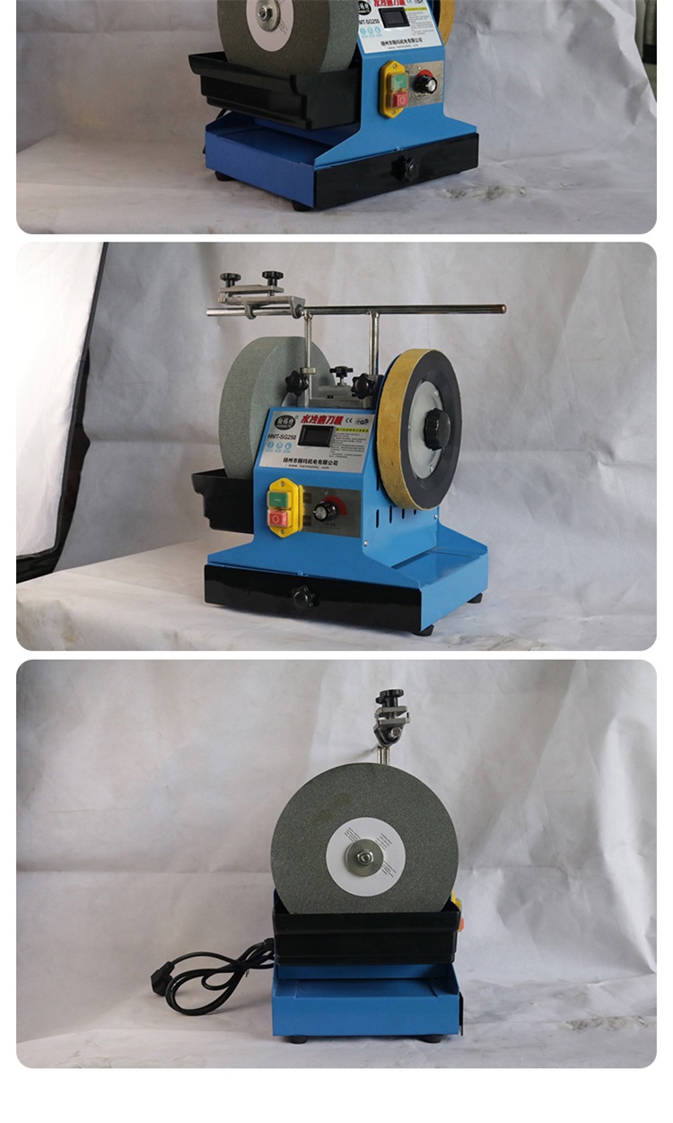 水冷磨刀机电动磨刀器台式小型家用220v低速水磨砂轮机磨翰玛磨刀机