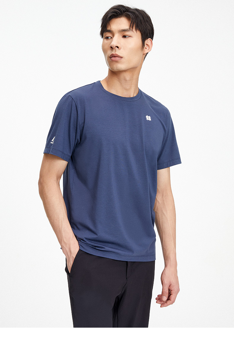 陈坤同款kolonsport可隆速干t恤男子户外运动吸湿速干弹力环保印花