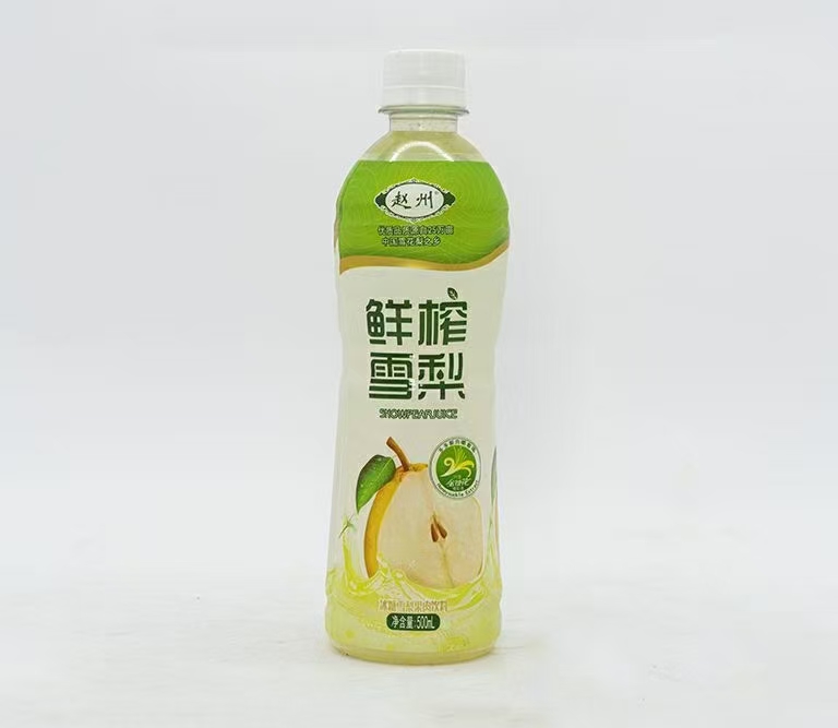 赵州鲜榨雪梨雪花梨鲜榨雪梨汁310罐多规格特产冰糖果肉饮350ml15瓶