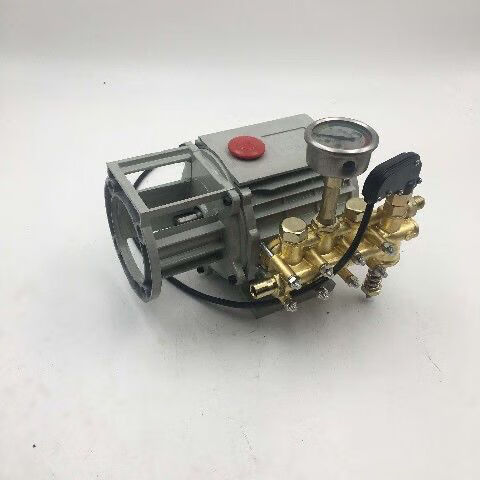 通用型黑猫熊猫神球神龙ql380型高压清洗机配件铜泵头hm380型全铜380