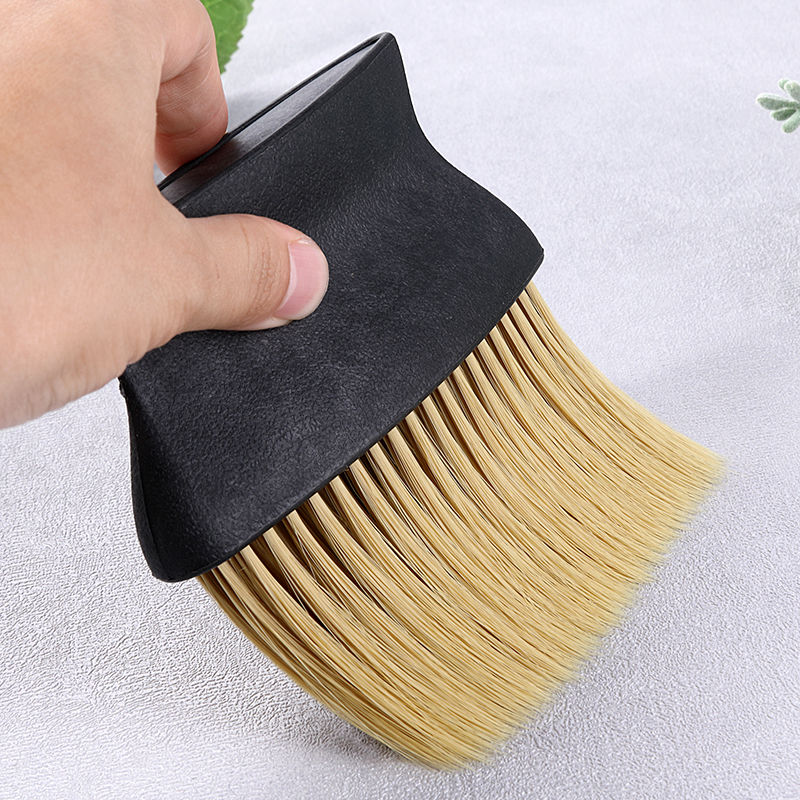 最饰扫头发刷子理发美发刷毛发清洁刷碎发刷纤维毛去发刷毛扫美发工具