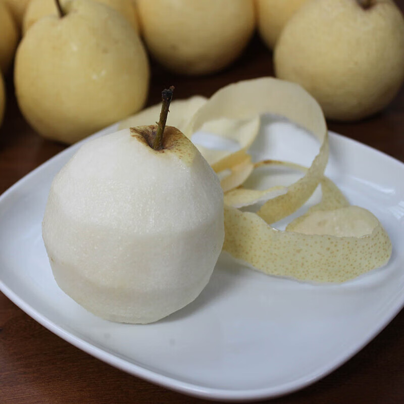 新疆天山雪梨纯甜新鲜脆甜多汁雪花酥梨新鲜水果 10斤 新鲜雪梨【图片