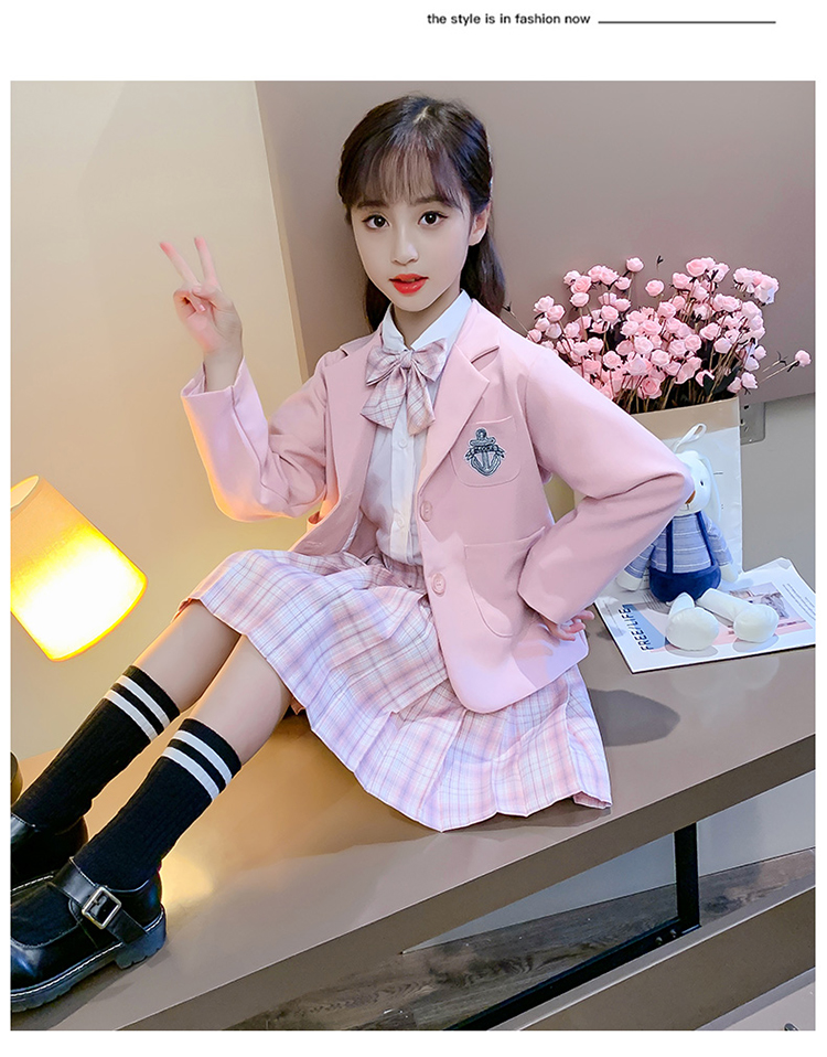 制服儿童儿童正版制服裙13小学生十中大童秋装女童学院