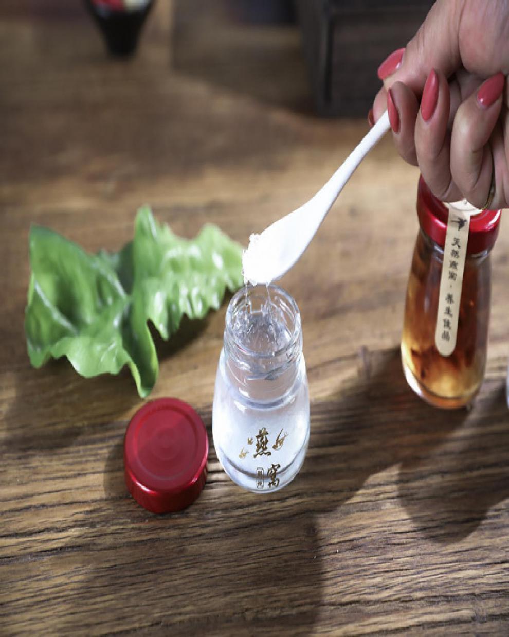 燕窝瓶子玻璃密封罐家用鲜炖燕窝分装空瓶即食耐高温小号无铅 50ml