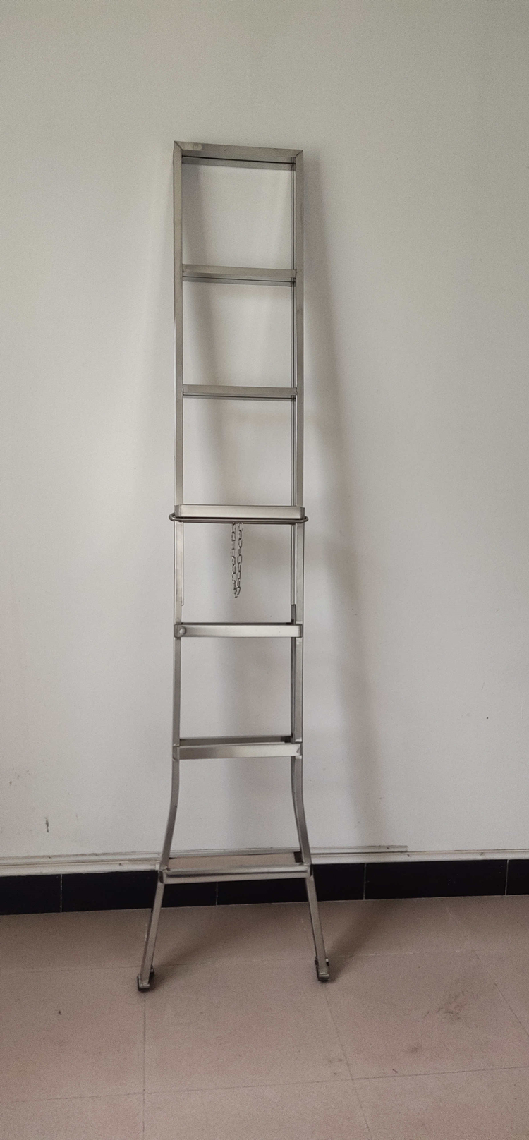 60家用梯不锈钢伸缩人字梯折叠家用梯子工程梯室内楼梯多功能梯三步