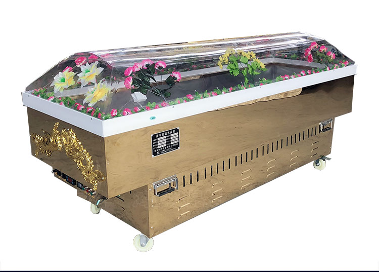 直销手提冰棺冷藏冷冻棺冰尸柜冰床冰机棺材车载殡葬智能高温报警银