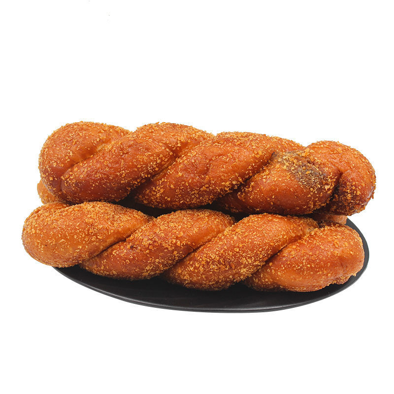 特产小吃豆沙手撕夹馅大麻花酸奶软麻花老式夹心面包早餐豆沙麻花8根