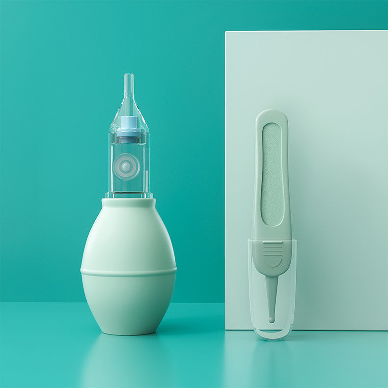 2021新款婴儿吸鼻器鼻塞掏鼻子通鼻 婴幼儿宝宝 新生儿挖鼻屎清理鼻涕