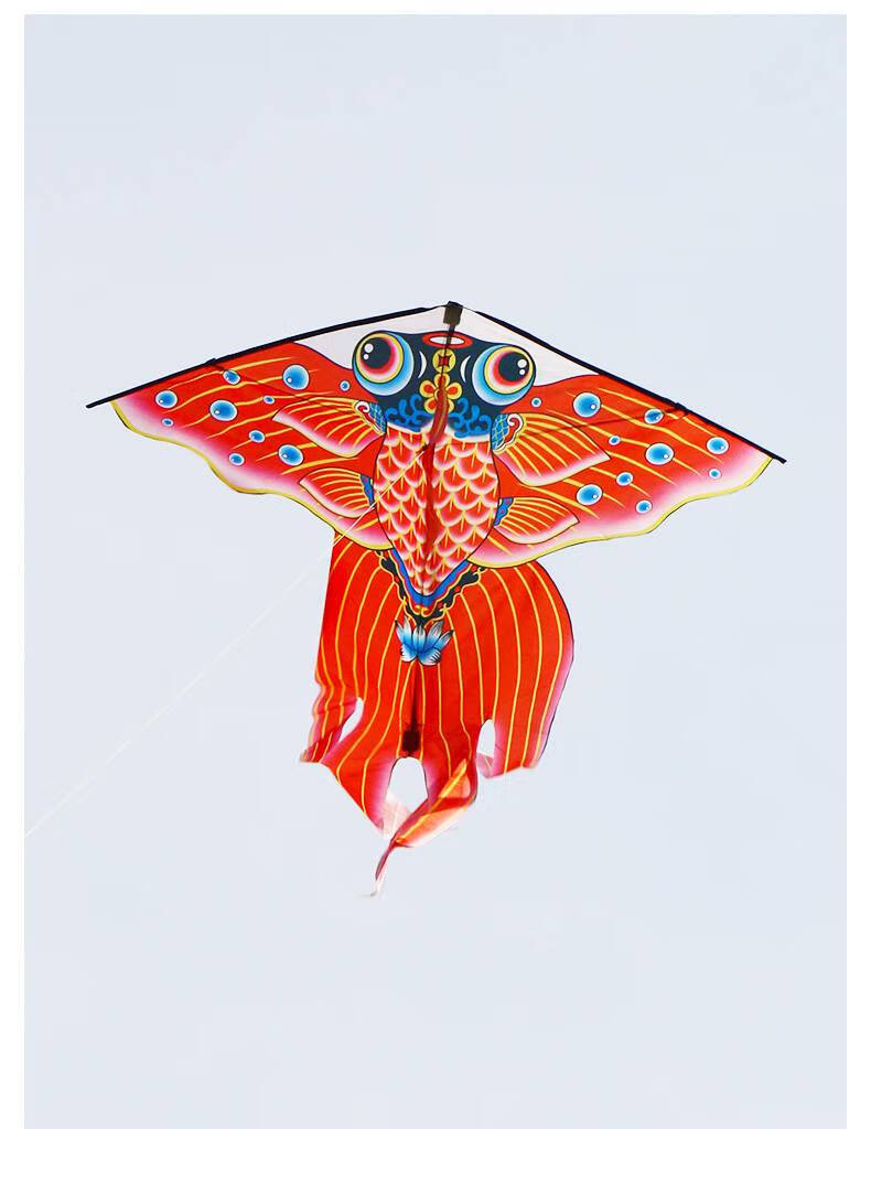 风筝大型成人特大 金鱼风筝儿童微风易飞高档大人专用卡通鲤鱼风筝新
