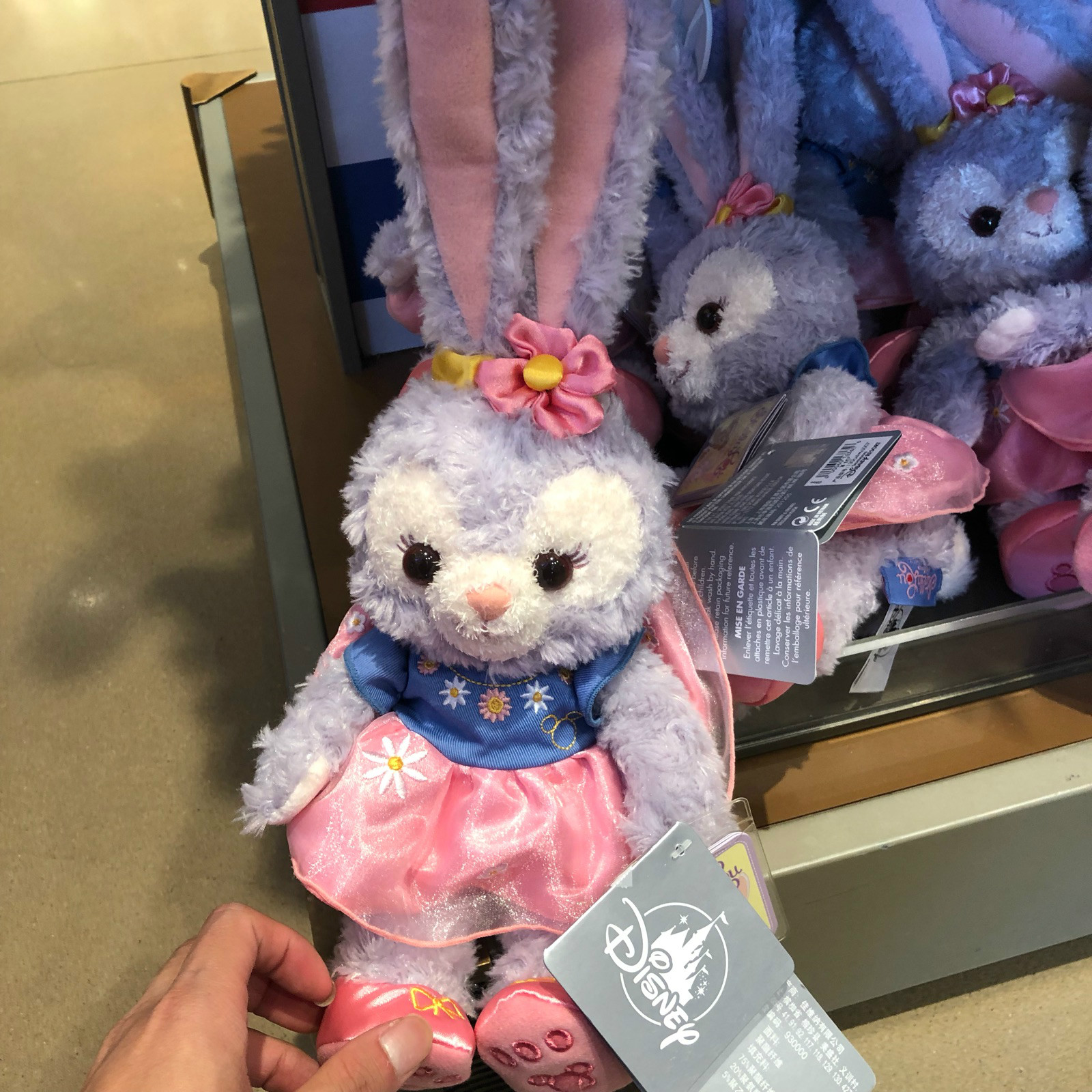 (disney)现货上海乐园stellalu星黛露毛绒玩具史黛拉兔子毛绒玩偶生日
