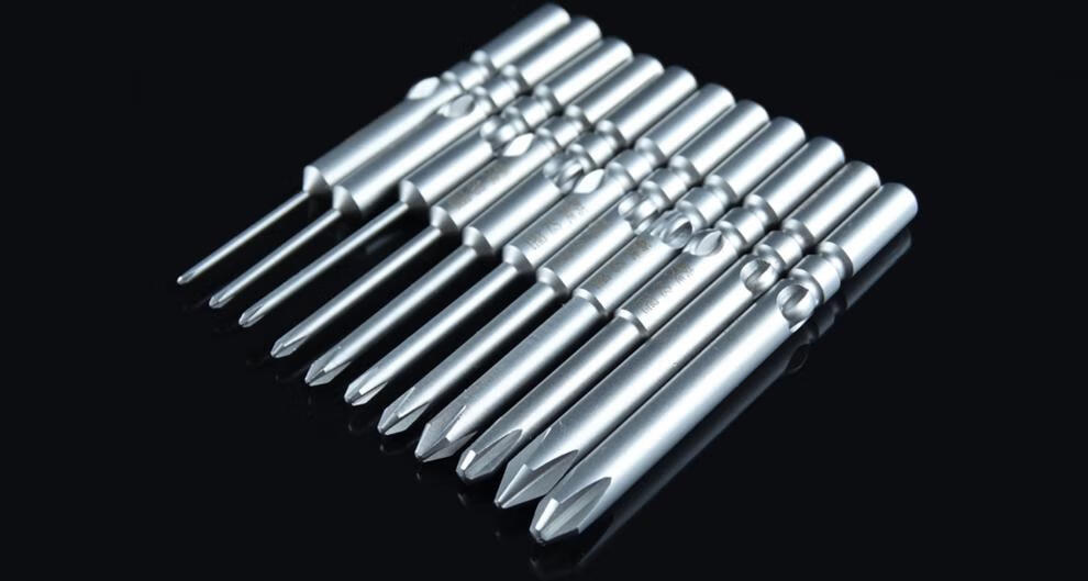 801十字批头 电动螺丝刀4c强磁电批头比速迪bsd101十字起子头 5×60