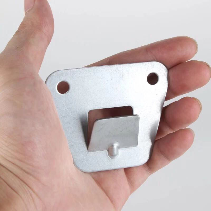 欧式侧吸抽油烟机挂板高强度冲压结构钢烟机通用挂钩挂架挂片配件 4片