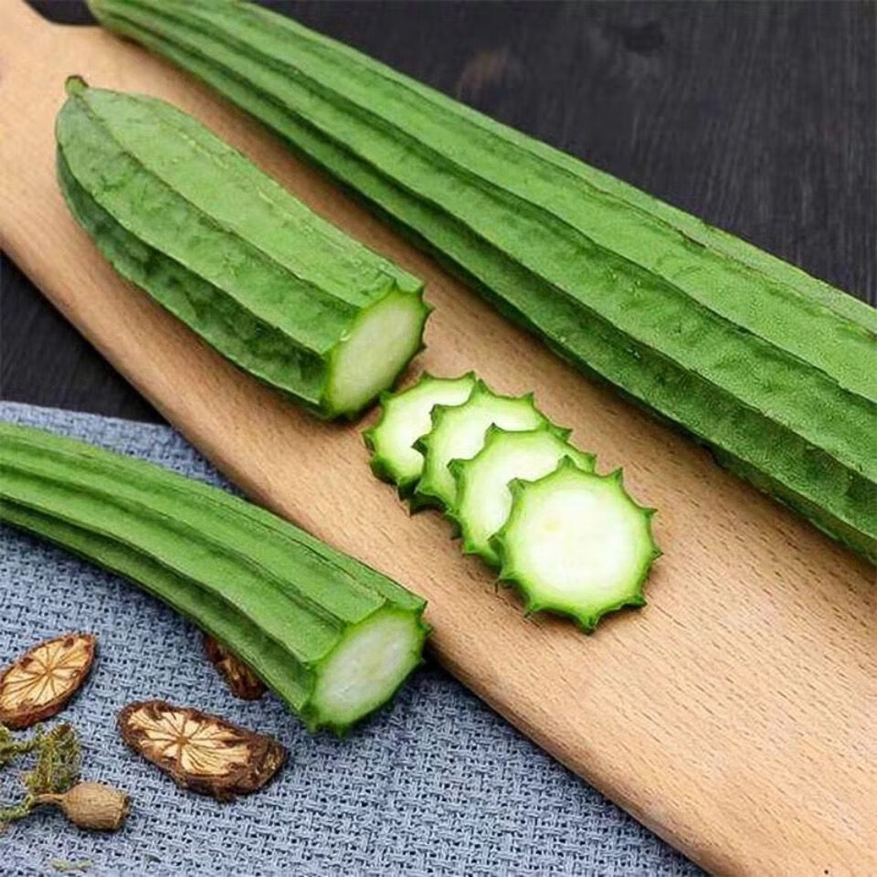 新鲜农家自种自销棱角丝瓜土丝瓜应季蔬菜3/5斤 3斤新鲜丝瓜 精选实惠