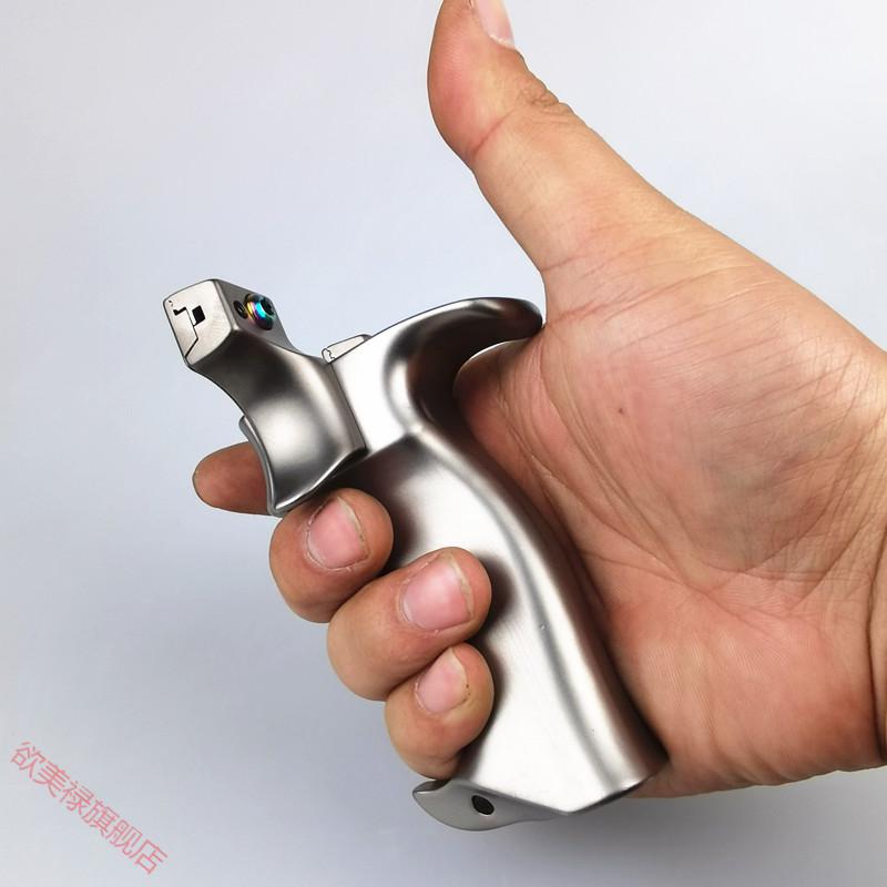 钛合金盖世英雄弹弓弓途移动圆头高精准扁皮弓弹工器英雄8422铝柄快夹