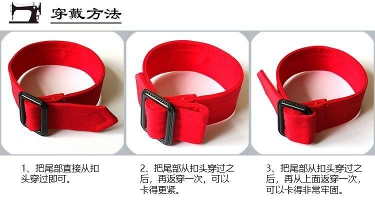 木季云 布带腰带配色风衣袖布袖口带腕带束带绑带系带装饰女带子配色