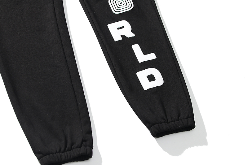 pwsw欧美高街潮流新款travis scott cactus jack字母男女款运动休闲裤