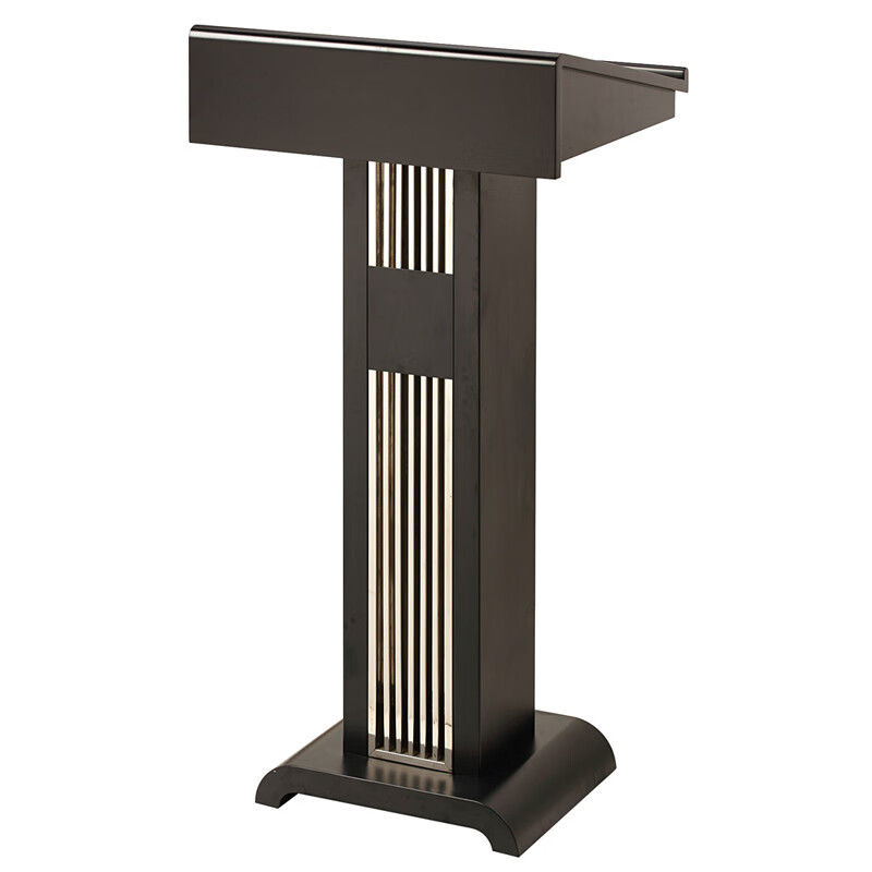 宣讲台白色桌演餐厅迎宾酒店简约现代司仪接待发言主持yt41白色烤漆