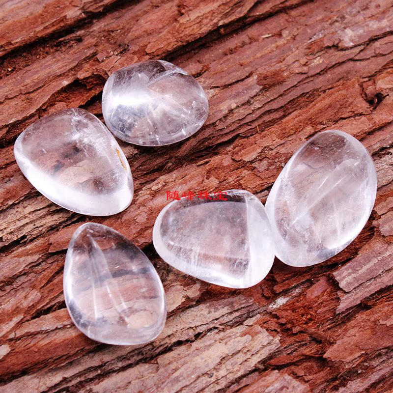 天然白水晶原石碎石大小颗粒净化供佛盆栽风水屏风枕头消磁随峰