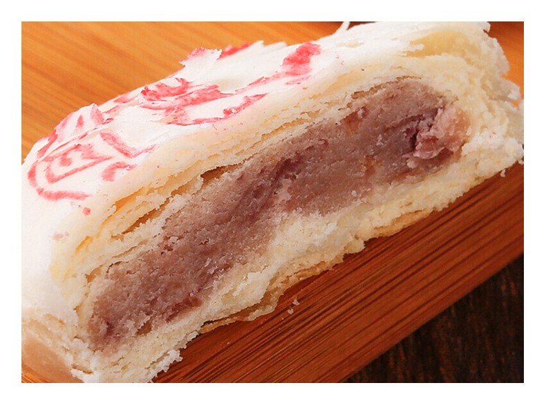 北京稻香村糕点特产中华老字号三禾鲜花玫瑰饼120g