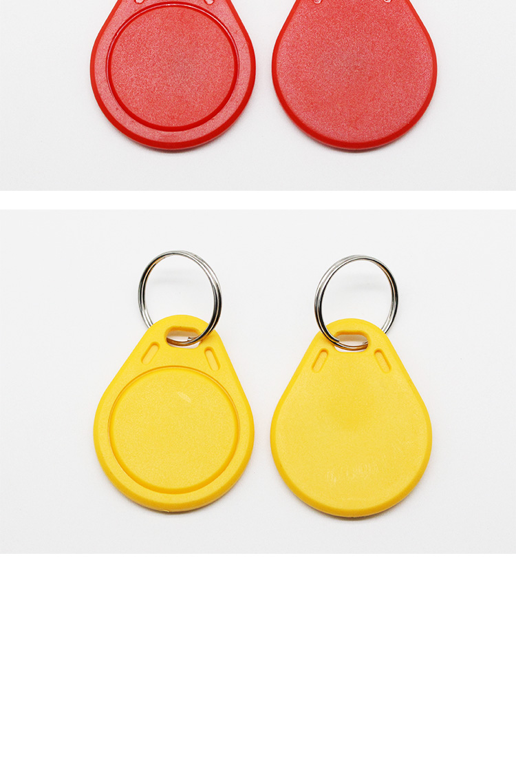 门禁卡ic钥匙扣卡super定制感应3号电梯卡扣sp3门禁器黄色