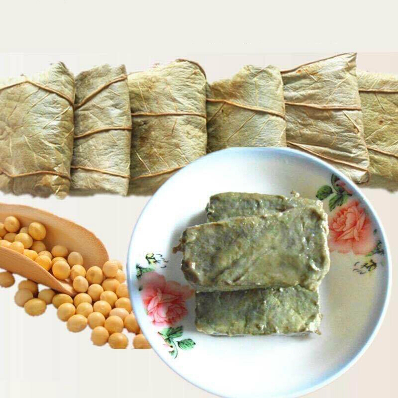 徐州特产荷叶腐乳臭豆腐乳农家自制霉豆腐荷叶包臭豆腐 4 包