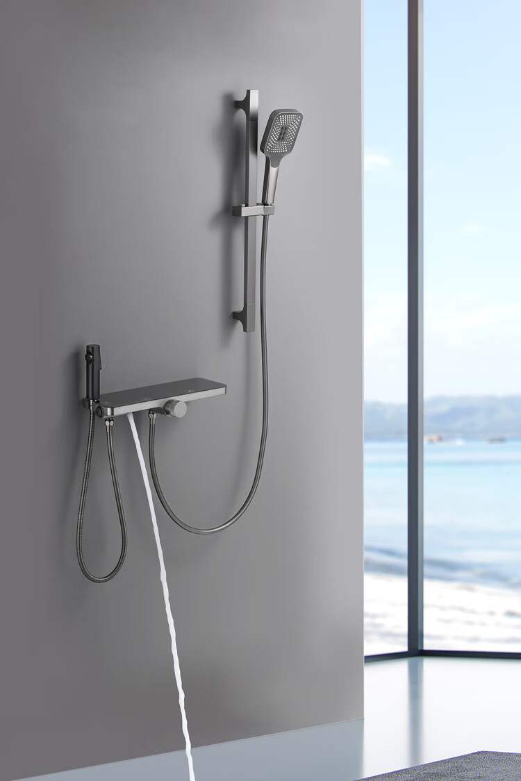 汉斯格雅(hansgrohe) 汉斯格雅全铜浴缸淋浴花洒冷热套装明装家用增压
