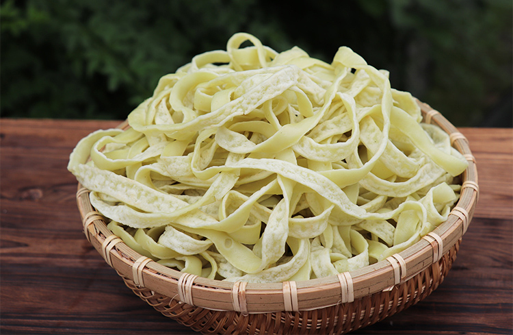 湖北恩施土特产手工粗粮美食小吃米粉柴火烙湿绿豆皮丝儿500g