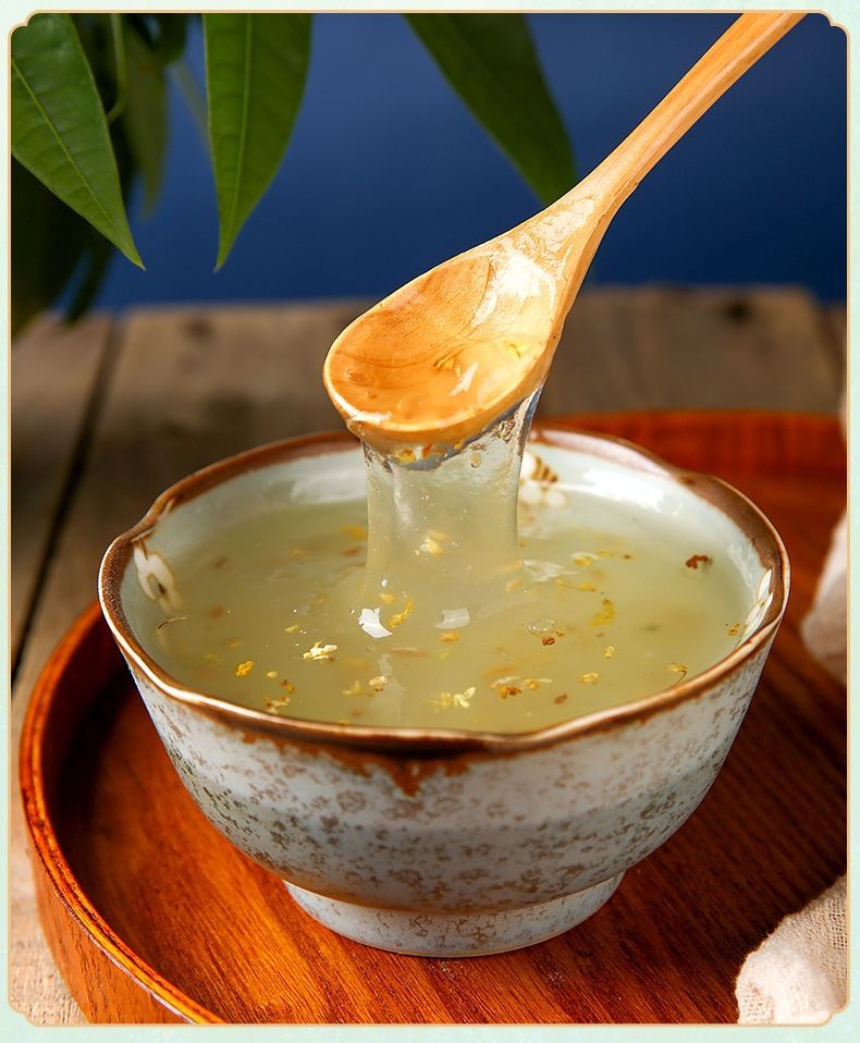 桂花藕粉羹早餐冲饮即食代餐粉速溶罐装纯藕粉500桂花藕粉羹500g