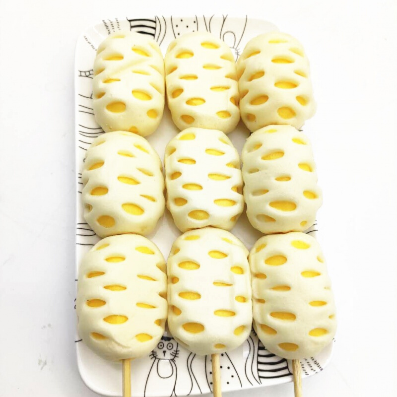 酸奶包13串 面点烧烤馒头串 网红酸奶包串奶香馒头串面包串【图片