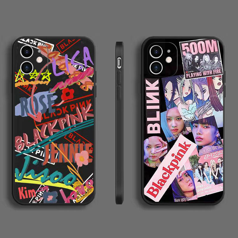 blackpink手机壳lisa朴彩英rose/金智秀金智妮苹果华为vivooppo等毕柯