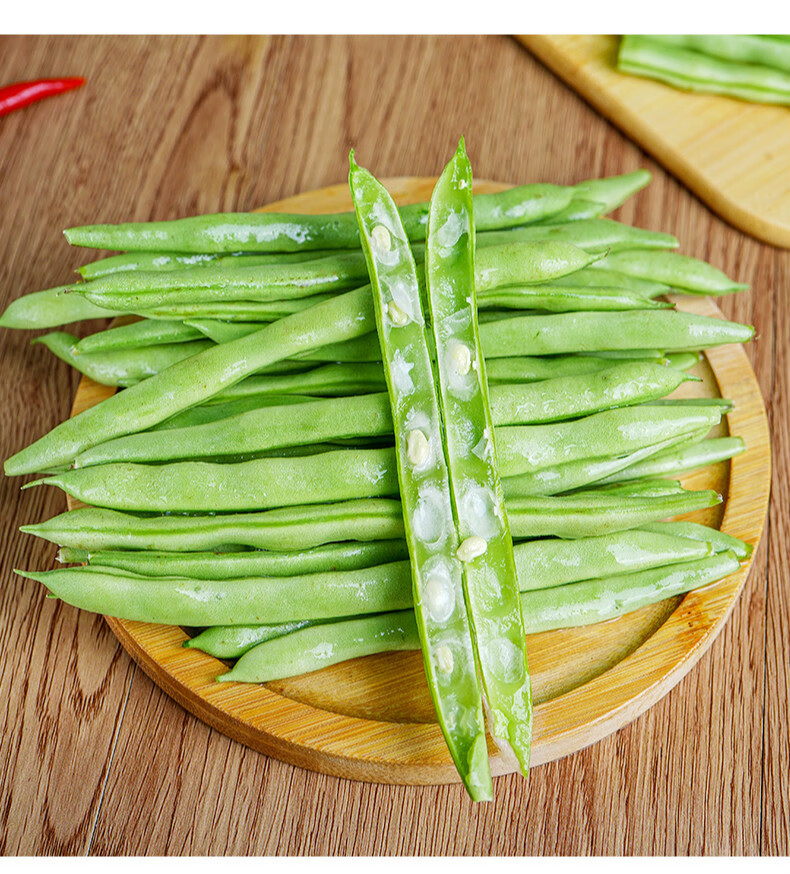 jd物流新鲜豆角四季豆新鲜长扁豆角应当季生鲜蔬菜豌豆整箱现摘3斤