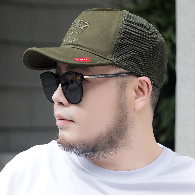 karond新品头大脸大的帽子大头围棒球帽男大码大号胖子潮流加大鸭舌帽