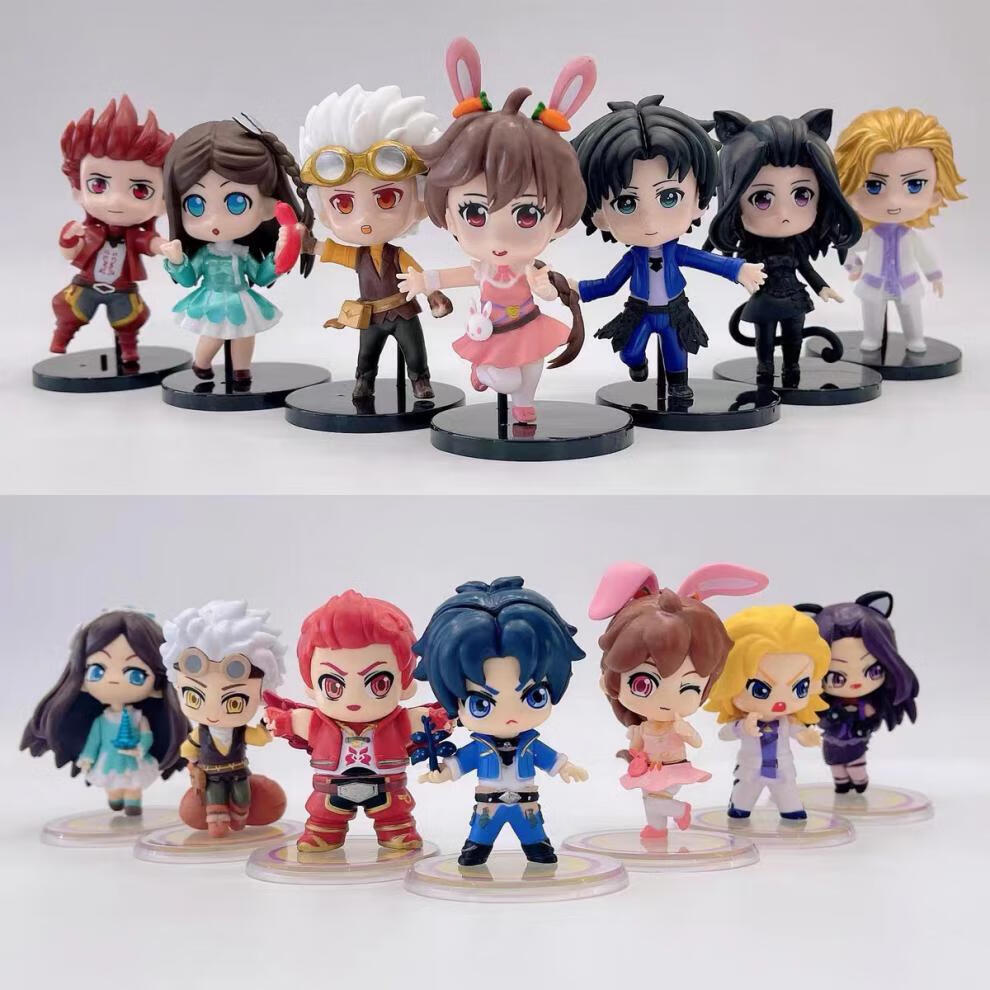 鹿凌青 2022新款斗罗大陆手办全套 盲盒史莱克七怪奥斯卡摆件玩具唐三