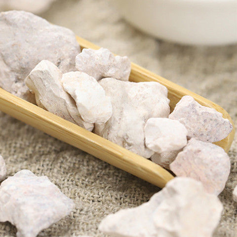 白石脂中药材别名白符高岭土白陶1千克