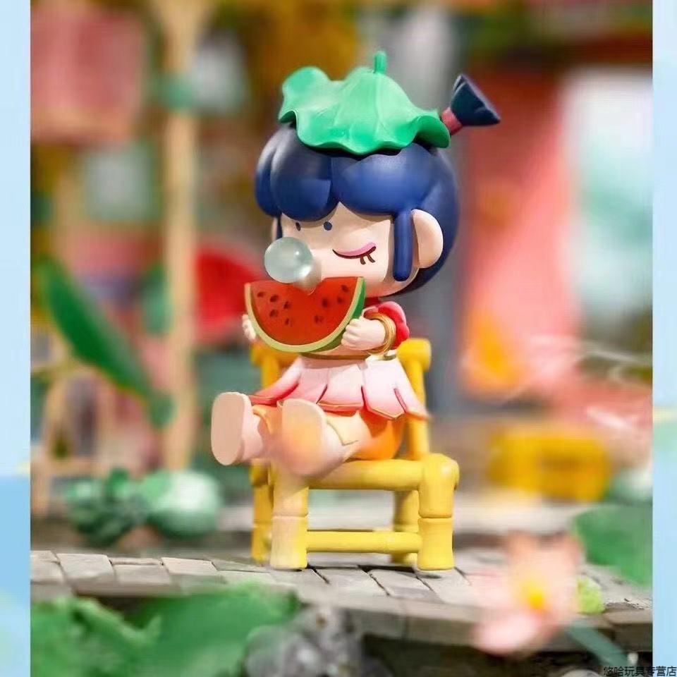 若来nanci囡茜二十四节气春生夏长古风系列盲盒潮玩公仔 盲盒随机一个