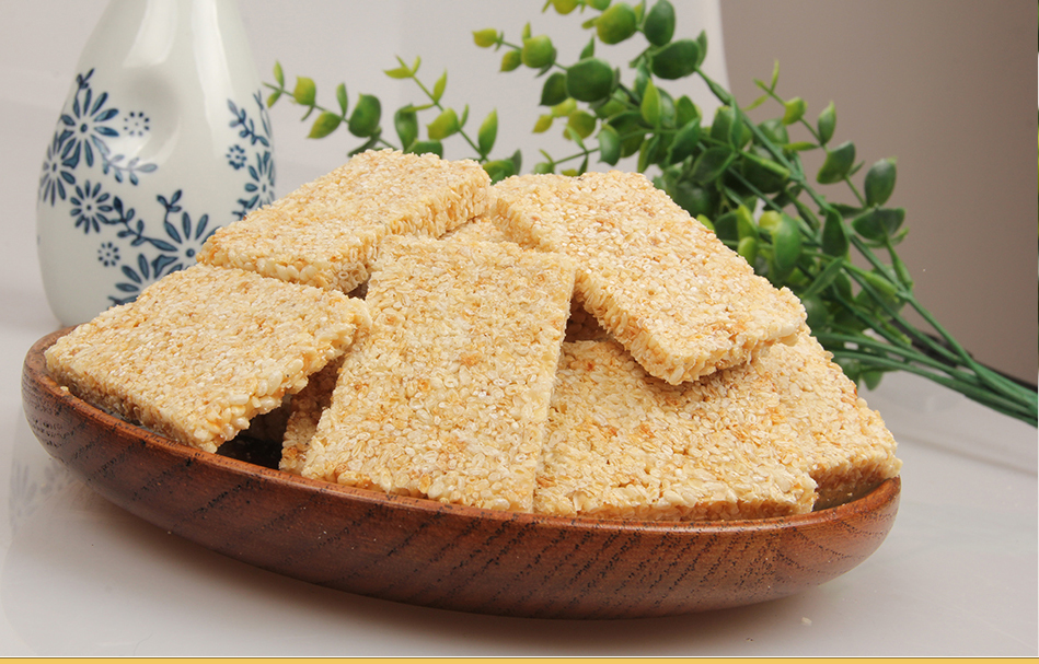 莹香轩白芝麻糖酥片饼手工麻片休闲儿童小吃特产糕点麻糖孕妇零食白