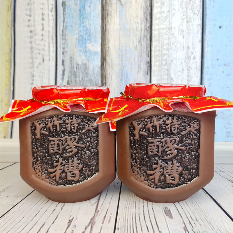 东柳醪糟 1千克x2罐 四川大竹东柳瓦罐醪糟 月子米酒 农家自酿糯米甜