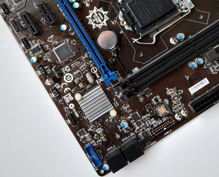 拥有高性能,并可上低cpu; 微星给力产品,推出一款 b85主板, 部原装