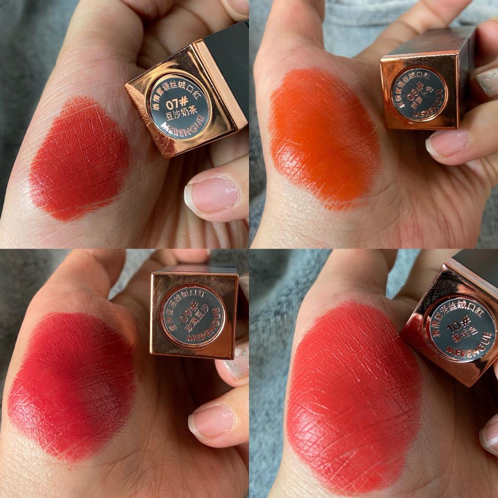 merengue唇情蜜语丝绒半哑光雾面口红十支礼盒套装情人节送女友物 唇