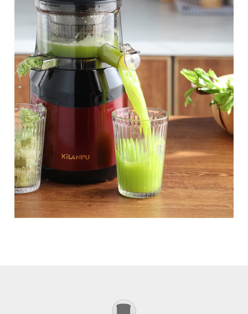 德国进口西兰普榨汁机家用渣汁分离水果小型商用多功能原汁机炸果汁